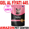 Reflex Plus Sos İçinde Kuzu Etli Yavru Kedi Konservesi 85 Gr 22 AD Gel Al 21231001 Amazon Pet Center