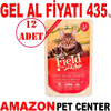 Sam's Field Sterilized Dana Etli Tahılsız Kısır Kedi Konservesi 85 Gr 12 AD 35001829 Amazon Pet Center