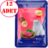 Smart Heart Kedi Konservesi Jöle İçinde Ton Balıklı 85 Gr 12 AD 35004066 Amazon Pet Center