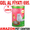 Smart Heart Kedi Konservesi Jöle İçinde Karides ve Sardalyalı 400 Gr 6 AD 35003939 Amazon Pet Center