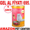 Smart Heart Kedi Konservesi Sardalya ve Ton Balıklı 400 Gr 6 AD 35003878 Amazon Pet Center
