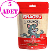 Snacky Crunchy Tavuklu ve Peynirli Kedi Ödülü 60 Gr 5 AD 17866002 Amazon Pet Center
