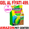 Vitakraft Menü Premium Muhabbet Kuşu Yemi 500 Gr 6 Ad Gel Al 19573007 Amazon Pet Center