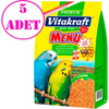 Vitakraft Menü Premium Muhabbet Kuşu Yemi 1000 Gr 5 AD 32108422 Amazon Pet Center