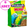 Vitakraft Menü Premium Muhabbet Kuşu Yemi 500 Gr 6 AD 32122916 Amazon Pet Center