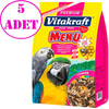 Vitakraft Papağan Yemi Premium Menü Jod Vital 1 Kg 5 AD 32107975 Amazon Pet Center