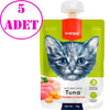 Wanpy Kedi Ödülü Ton Balıklı Tavuklu Ezme 90 Gr 5 AD 20973001 Amazon Pet Center