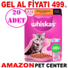 Whiskas Junior Tavuklu Yaş Mama 85 Gr 20 AD Gel Al 18711004 Amazon Pet Center