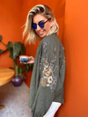 İşlemeli, Pullu Payetli STD Kimono