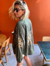 İşlemeli, Pullu Payetli STD Kimono