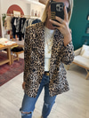 Orjinal Marka Leopar Blazer Ceket