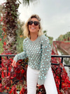 Pullu Delikli Zara Triko