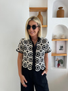 Siyah & Beyaz , Dantel Bluz