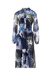 Batik Desen Şifon Elbise