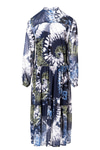 Batik Desen Şifon Elbise