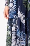 Batik Desen Şifon Elbise