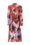Batik Desen Şifon Elbise