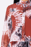 Batik Desen Şifon Elbise