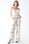 Batik Desenli Bol Paça Pantolon