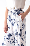 Batik Desenli Bol Paça Pantolon