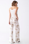 Batik Desenli Bol Paça Pantolon