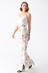 Batik Desenli Bol Paça Pantolon