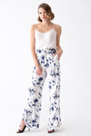 Batik Desenli Bol Paça Pantolon