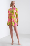 Beli Gold Zincir Detaylı Tulum