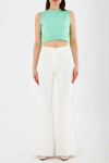 Crop Triko Bluz