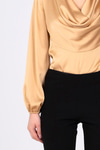 Degaje Yaka Saten Body