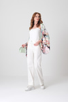 Desenli Rahat Kimono