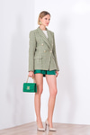 Dokulu Blazer Ceket