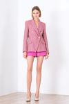 Dokulu Blazer Ceket