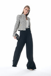 Hakim Yaka Jakar Ceket Pantolon Takım