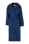 Kemerli Oversize Buklet Kaban