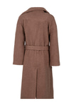 Kemerli Oversize Buklet Kaban