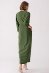 Kuşak Detaylı Maksi Boy Elbise