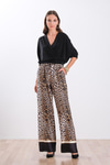 Leopar Desenli Pantolon