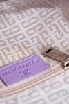 Logolu Kapitone Clutch Çanta