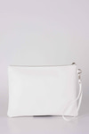 Logolu Kapitone Clutch Çanta