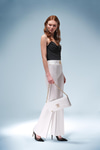 Metal Gold Logolu Hafif İspanyol Pantolon