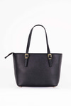 Metal Logo Detaylı Tote Çanta
