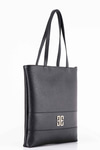 Metal Logo Detaylı Tote Çanta