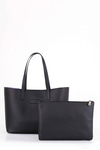 Metal Logo Detaylı Yavrulu Tote Çanta