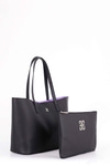 Metal Logo Detaylı Yavrulu Tote Çanta