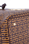 Monogram Desenli Bucket Çanta