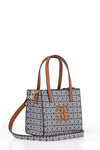Monogram Desenli Omuz Çantası