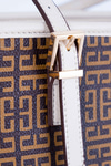 Monogram Desenli Tote Çanta