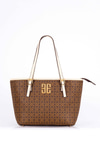 Monogram Desenli Tote Çanta
