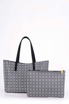 Monogram Desenli Yavrulu Tote Çanta